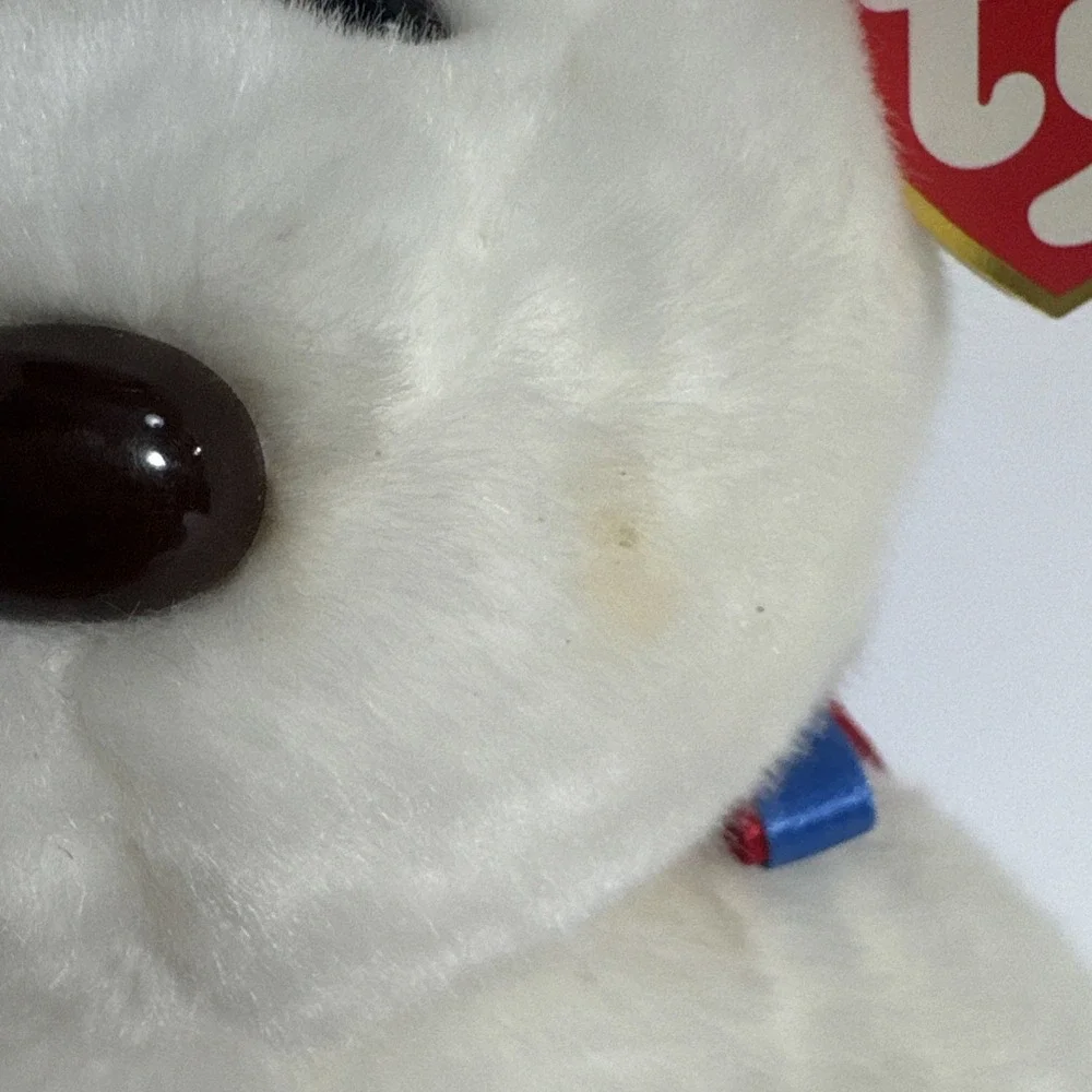 Rare Ty‎ Beanie Buddies Liberty Libearty USA Retired Patriotic Bear 14 